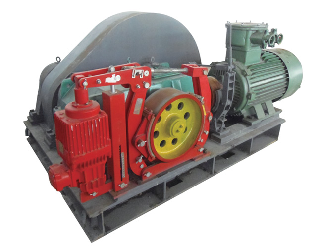 無極繩連續牽引車機械系統